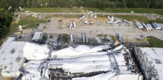 Tras daños por tornado, reactivan planta de Pfizer en Rocky Mount Tras daños por tornado, planta de Pfizer en Rocky Mount se reactiva