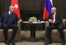 Presidentes de Turquía y Rusia dialogan sobre exportación de grano ucraniano Presidentes de Turquía y Rusia dialogan sobre exportación de grano ucraniano