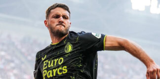 Hat-trick de Santi Giménez en la reanudación del Feyenoord-Ajax Hat-trick de Santi Giménez en la reanudación del Feyenoord-Ajax