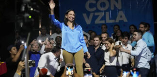 Corina Machado se declara ganadora de primarias en Venezuela Corina Machado se declara ganadora de primarias en Venezuela