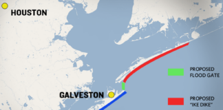 La inflación podría elevar demasiado el costo de la barrera costera de Texas La inflación podría elevar demasiado el costo de la barrera costera de Texas