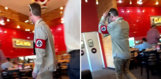Fort Worth: simpatizantes nazis fueron grabados en un restaurantes y discutieron con un judío Fort Worth: simpatizantes nazis fueron grabados en un restaurantes y discutieron con un judío