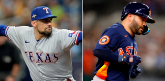 Liga Americana: los Rangers ganan 2-0 el primer juego ante los Astros de Houston Liga Americana: los Rangers ganan 2-0 el primer juego ante los Astros de Houston