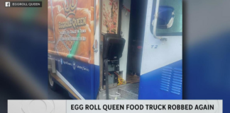 Egg Roll Queen ha sido robado nuevamente, a un mes desde la última vez que fue atacado Egg Roll Queen ha sido robado nuevamente, a un mes desde la última vez que fue atacado
