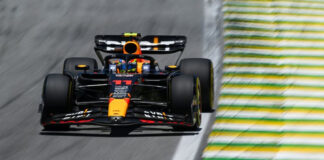Checo Pérez largará noveno en el Gran Premio de Brasil Checo Pérez largará tercero en la carrera sprint del GP de Brasil