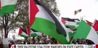 Miles de personas piden en el Capitolio de Minnesota el fin de la guerra en Gaza Miles de personas piden en el Capitolio de Minnesota el fin de la guerra en Gaza