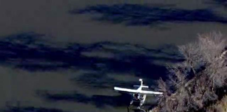 Un hidroavión aterrizó en emergencia en un río al Sur de Twin Cities Un hidroavión aterrizó en emergencia en un río al Sur de Twin Cities