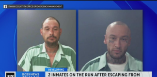 Dos reclusos escaparon de una cárcel del condado de Fannin: desesperada búsqueda Dos reclusos escaparon de una cárcel del condado de Fannin: desesperada búsqueda