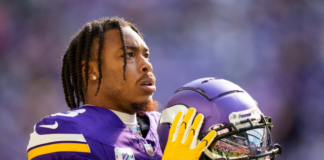 Lo necesitan urgente: Jefferson estará disponible para el próximo juego de los Vikings Lo necesitan urgente: Jefferson estará disponible para el próximo juego de los Vikings