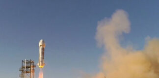 Blue Origin lanza primer cohete tras el accidente de 2022 Blue Origin lanza primer cohete tras el accidente de 2022