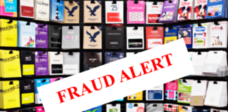 Aumenta una estafa de tarjetas de regalo conocida como “drenaje de tarjetas” Aumenta una estafa de tarjetas de regalo conocida como "drenaje de tarjetas"