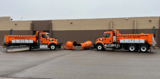 Taylor Drift, uno de los camiones quitanieves furor del condado de Washington Taylor Drift, uno de los camiones quitanieves furor del condado de Washington