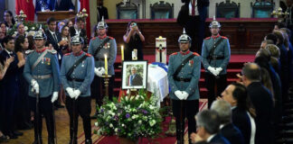 Con funeral de Estado despiden a Sebastián Piñera, expresidente de Chile Con funeral de Estado despiden a Sebastián Piñera, expresidente de Chile