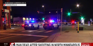 Minneapolis: un tiroteo en el lado norte de la ciudad dejó una persona muerta Minneapolis: un tiroteo en el lado norte de la ciudad dejó una persona muerta