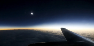 Southwest Airlines ofrece una vista aérea del próximo eclipse solar total Southwest Airlines ofrece una vista aérea del próximo eclipse solar total