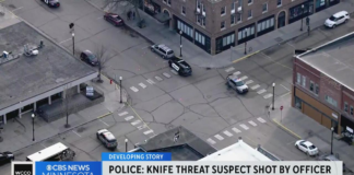 Amenazó a un oficial con un cuchillo y le dispararon en Wilmar: ¿segundo caso en días? Amenazó a un oficial con un cuchillo y le dispararon en Wilmar: ¿segundo caso en días?