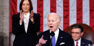 Joe Biden ataca a Trump en su discurso del estado de la Unión Joe Biden ataca a Trump en su discurso del estado de la Unión