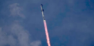 Cohete Starship se pierde de regreso a Tierra en vuelo de ensayo Cohete Starship se pierde de regreso a Tierra en vuelo de ensayo