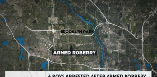 Seis adolescentes fueron arrestados después de un robo a mano armada en Brooklyn Park Seis adolescentes fueron arrestados después de un robo a mano armada en Brooklyn Park