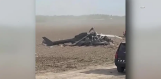 Tres muertos tras la caída de helicóptero en la frontera con México Tres muertos tras la caída de helicóptero en la frontera con México