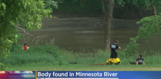 Encuentran cuerpo en el río Minnesota: lo vio un hombre que caminaba Encuentran cuerpo en el río Minnesota: lo vio un hombre que caminaba