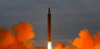 Corea del Norte nuevamente lanza un misil balístico hacia el Mar de Japón Corea del Norte nuevamente lanza un misil balístico hacia el Mar de Japón