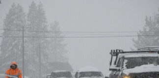 Intensa tormenta de nieve azota el norte de California Intensa tormenta de nieve azota el norte de California