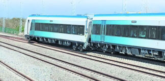 Vagón del Tren Maya descarrila a la altura de la estación de Tixkokob, en Yucatán Vagón del Tren Maya descarrila a la altura de la estación de Tixkokob, en Yucatán