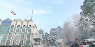 Bombardeo israelí destruye el consulado iraní en Siria Bombardeo israelí destruye el consulado iraní en Siria