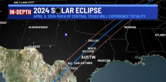 Se acerca el eclipse total de sol el 8 de abril, ¿cómo afectará a Texas? Se acerca el eclipse total de sol el 8 de abril, ¿cómo afectará a Texas?