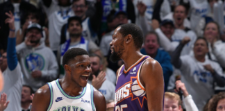Por primera vez en 20 años, los Timberwolves pasan a 2ª ronda de la NBA Por primera vez en 20 años, los Timberwolves pasan a 2ª ronda de la NBA
