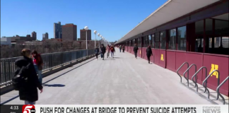 Trabajan en un plan para prevenir intentos de suicidio en el puente de Washington Avenue Trabajan en un plan para prevenir intentos de suicidio en el puente de Washington Avenue