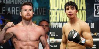 Listos: Canelo Álvarez y Jaime Munguía cumplen en el pesaje Listos: Canelo Álvarez y Jaime Munguía cumplen en el pesaje