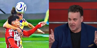 David Faitelson arremete contra el VAR por falta de Lichnovsky en el gol de América David Faitelson arremete contra el VAR por falta de Lichnovsky en el gol de América