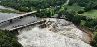 Los principales ríos de Minnesota continuarán creciendo durante el fin de semana Los principales ríos de Minnesota continuarán creciendo durante el fin de semana
