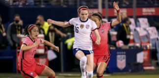 Ante 20,000 fanáticos, la selección femenina de fútbol venció a Corea del Sur Con casi 20,000 fanáticos, la selección femenina de fútbol venció a Corea del Sur en Minnesota