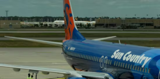 Un vuelo de Sun Country de Seattle a Minneapolis fue desviado por falla de motor Un vuelo de Sun Country de Seattle a Minneapolis fue desviado por falla de motor