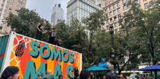 Cientos de inmigrantes jornaleros protestan en NY por medidas discriminatorias Cientos de inmigrantes jornaleros protestan en NY por medidas discriminatorias