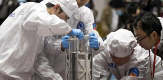 China halla vestigios de agua en muestras lunares de la sonda Chang’e-5 China halla vestigios de agua en muestras lunares de la sonda Chang'e-5