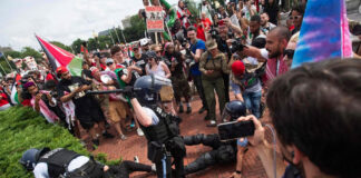 Crónica de un día de furia en el Congreso de EEUU: Netanyahu y los propalestinos Crónica de un día de furia en el Congreso de EEUU: Netanyahu y los propalestinos