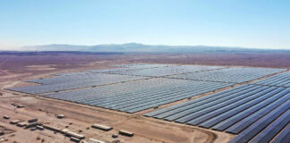 Chile inaugura mega planta solar, del equivalente a 370 canchas de fútbol Chile inaugura mega planta solar, del equivalente a 370 canchas de fútbol