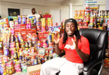 El streamer Kai Cenat explota fuegos artificiales en su habitación El streamer Kai Cenat explota fuegos artificiales en su habitación