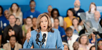 La demócrata Kamala Harris promete una “economía de oportunidades” La demócrata Kamala Harris promete una “economía de oportunidades”