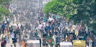 ONU tiene indicios de abuso de la fuerza en las protestas en Bangladesh ONU tiene indicios de abuso de la fuerza en las protestas en Bangladesh