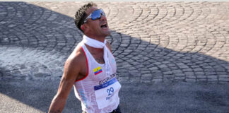 París 2024: Oro para Ecuador y el marchista Brian Pintado celebra a lo CR7 París 2024: Oro para Ecuador y el marchista Brian Pintado celebra a lo CR7