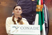 Ana Guevara deja la Conade entrega millonarios estímulos a medallistas mexicanos Ana Guevara deja la Conade entregando millonarios estímulos a medallistas
