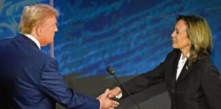 Donald Trump pierde los estribos en debate con Kamala Harris Donald Trump pierde los estribos en debate con Kamala Harris