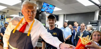 McDonald’s no apoya a ningún político; pero declara “orgullo” por la visita de Trump McDonald's no apoya a ningún político; pero declara "orgullo" por la visita de Trump
