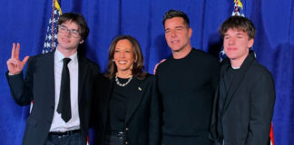 Ricky Martin presume a sus hijos mellizos junto a Kamala Harris Ricky Martin presume a sus hijos mellizos junto a Kamala Harris