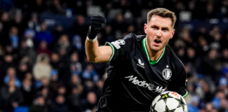 Santiago Giménez tras su gol al Manchester City en la Champions: ¡Viva México! Santiago Giménez tras su gol al Manchester City en la Champions: ¡Viva México!